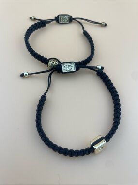 King Baby Studio Bracelet Set Adjustable Cord Stack Unisex